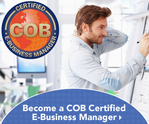 Become a COB Certified E-Business Manager